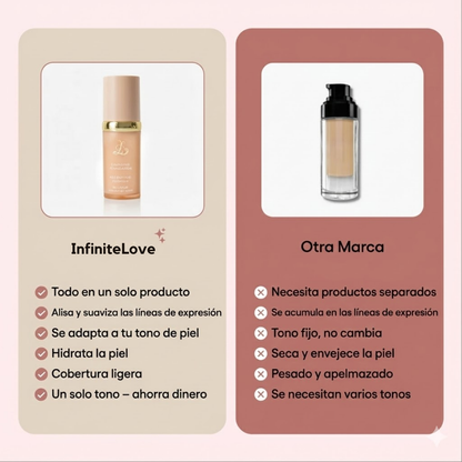 Base de Maquillaje Antiedad SPF 50 – Se Adapta a tu Tono de Piel