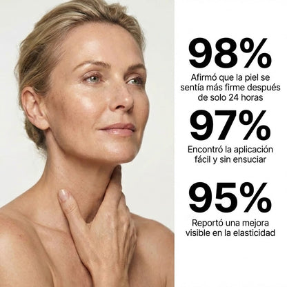 Spray Corporal Reafirmante de Colágeno y Aloe Vera para Piel de 'Papel', Brazos y Flacidez (Absorción 10x Superior a Cremas)